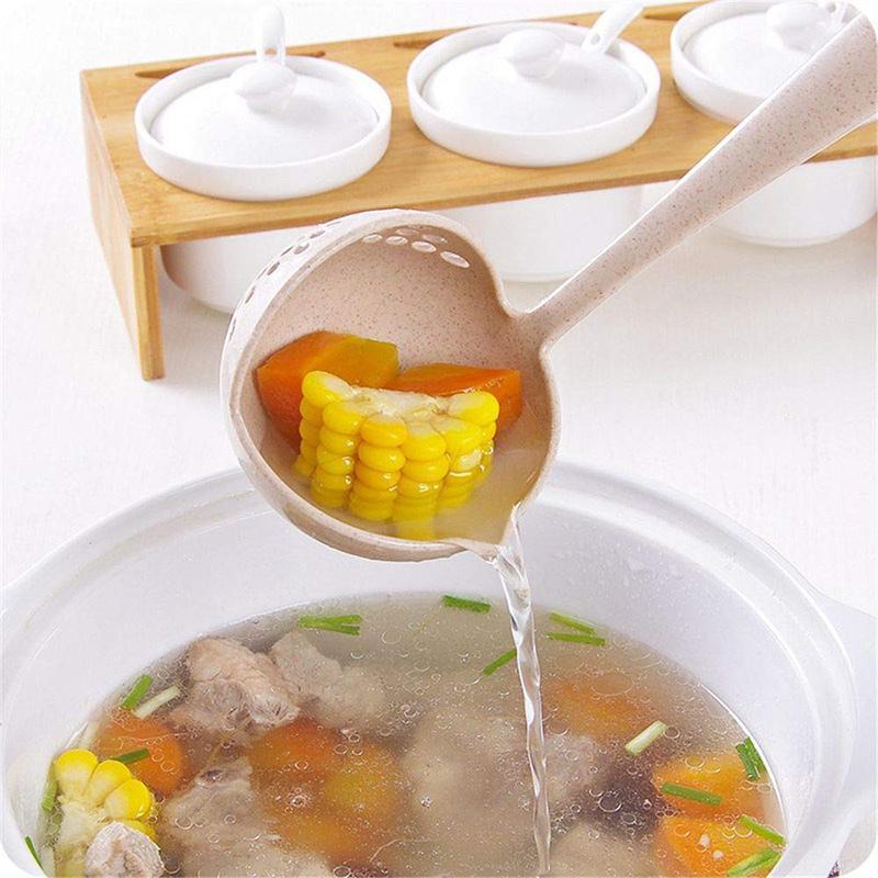 Pot Soup Spoon Colander 2 in 1