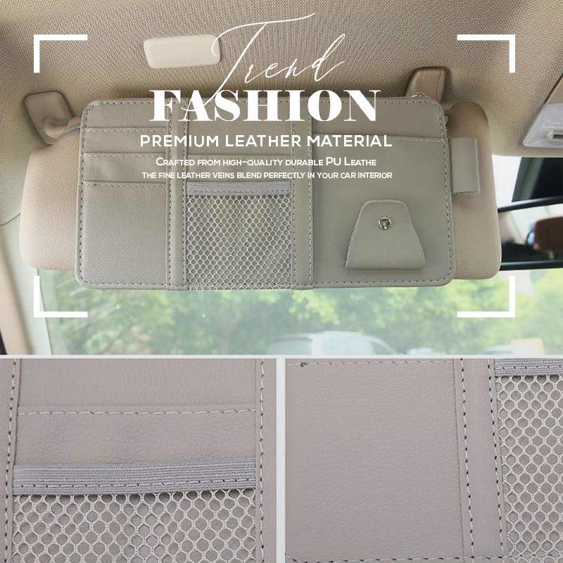 Car Sun Visor Organizer Storage Bag